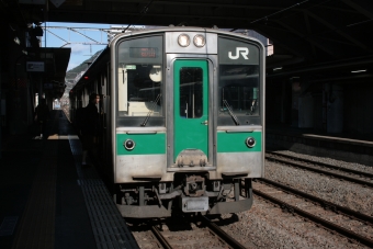 福島駅から二本松駅の乗車記録(乗りつぶし)写真