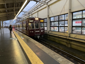 池田駅から蛍池駅の乗車記録(乗りつぶし)写真