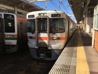浜松駅から島田駅の乗車記録(乗りつぶし)写真