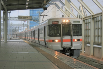 岐阜駅から名古屋駅の乗車記録(乗りつぶし)写真