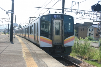 六日町駅から小出駅の乗車記録(乗りつぶし)写真