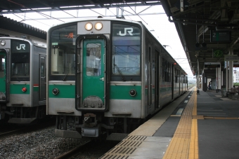 小牛田駅から一ノ関駅の乗車記録(乗りつぶし)写真