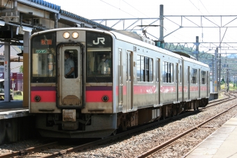 横手駅から秋田駅:鉄道乗車記録の写真