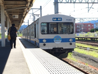弘前駅から黒石駅の乗車記録(乗りつぶし)写真