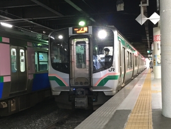 仙台駅から一ノ関駅:鉄道乗車記録の写真