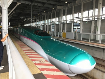 仙台駅から新函館北斗駅の乗車記録(乗りつぶし)写真