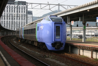 函館駅から東室蘭駅の乗車記録(乗りつぶし)写真
