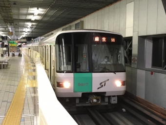 真駒内駅から麻生駅:鉄道乗車記録の写真
