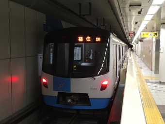 栄町駅から豊水すすきの駅の乗車記録(乗りつぶし)写真