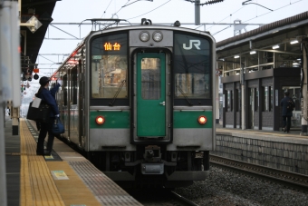岩切駅から小牛田駅:鉄道乗車記録の写真