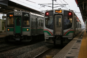 小牛田駅から一ノ関駅:鉄道乗車記録の写真