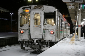 一ノ関駅から仙台駅の乗車記録(乗りつぶし)写真