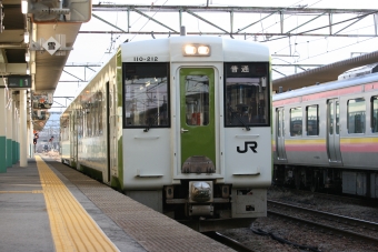 新津駅から米沢駅:鉄道乗車記録の写真