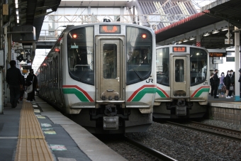 郡山駅から福島駅:鉄道乗車記録の写真