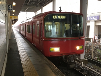 西春駅から東枇杷島駅の乗車記録(乗りつぶし)写真