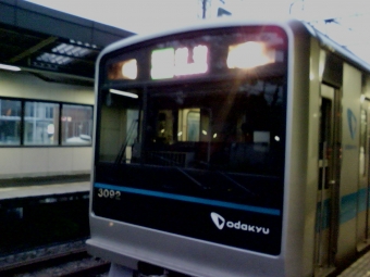 玉川学園前駅から新宿駅の乗車記録(乗りつぶし)写真