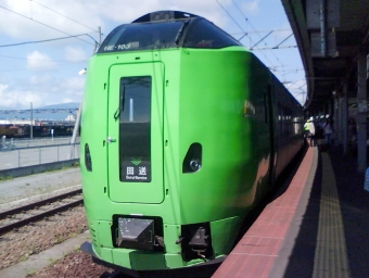 新青森駅から函館駅の乗車記録(乗りつぶし)写真