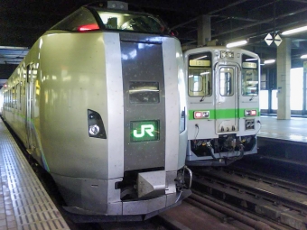 札幌駅から旭川駅:鉄道乗車記録の写真