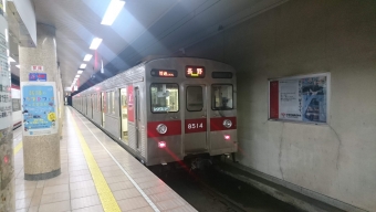 信濃吉田駅から長野駅の乗車記録(乗りつぶし)写真