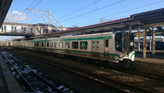 郡山駅から仙台駅の乗車記録(乗りつぶし)写真
