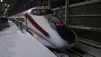 福島駅から米沢駅の乗車記録(乗りつぶし)写真