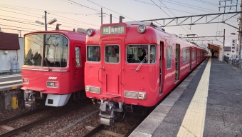 弥富駅から吉良吉田駅の乗車記録(乗りつぶし)写真