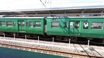 山科駅から近江舞子駅の乗車記録(乗りつぶし)写真