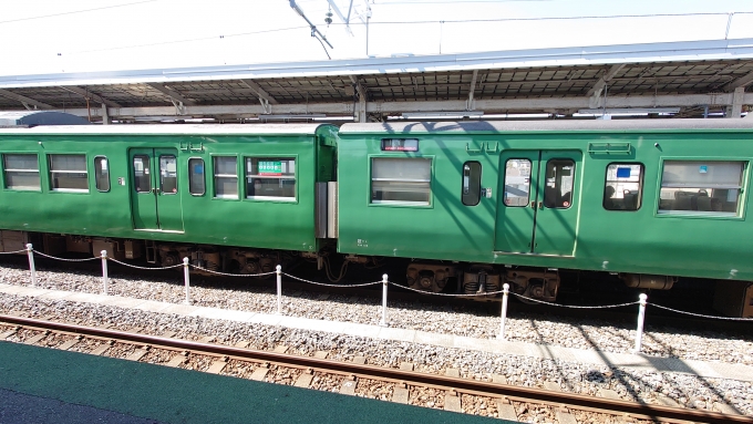 鉄道乗車記録の写真:乗車した列車(外観)(1)          「2826M 普通 近江舞子
近キト113系L7編成」