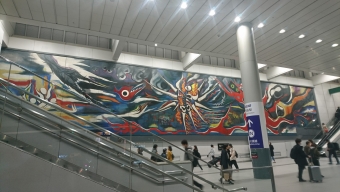 明大前駅から渋谷駅の乗車記録(乗りつぶし)写真