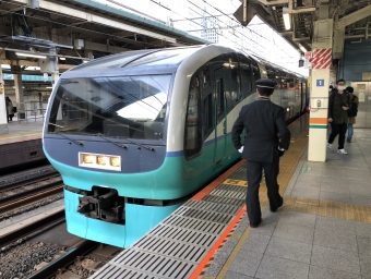 東京駅から熱海駅の乗車記録(乗りつぶし)写真