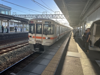 高塚駅から大垣駅の乗車記録(乗りつぶし)写真