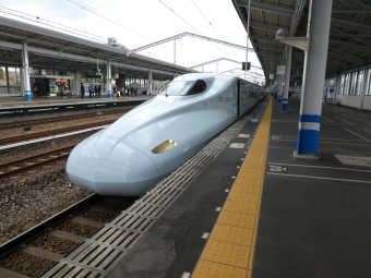 新大阪駅から福山駅の乗車記録(乗りつぶし)写真