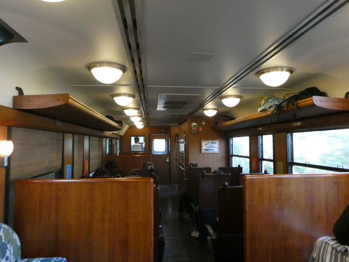 鉄道乗車記録の写真:車内設備、様子(6)     