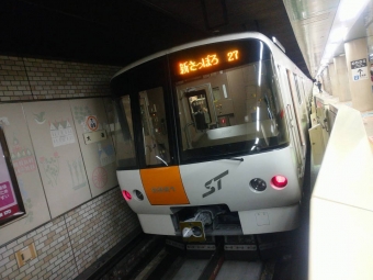 琴似駅から大通駅の乗車記録(乗りつぶし)写真