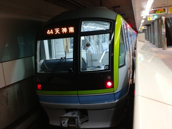 橋本駅から薬院大通駅の乗車記録(乗りつぶし)写真