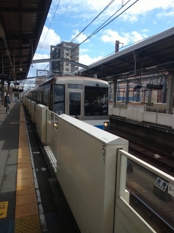 姪浜駅から藤崎駅の乗車記録(乗りつぶし)写真