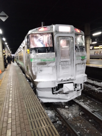 札幌駅から小樽駅:鉄道乗車記録の写真