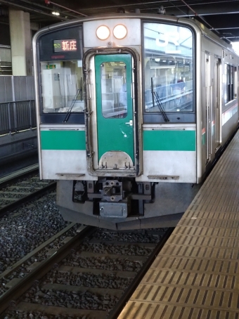 山形駅から村山駅:鉄道乗車記録の写真