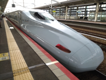 姫路駅から博多駅の乗車記録(乗りつぶし)写真
