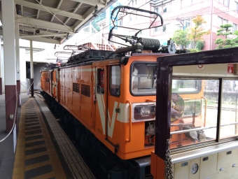 宇奈月駅から欅平駅の乗車記録(乗りつぶし)写真