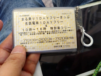 名鉄名古屋駅から犬山駅:鉄道乗車記録の写真