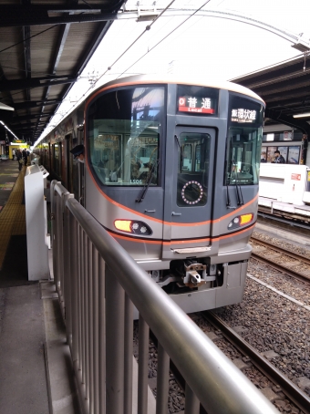 鶴橋駅から西九条駅の乗車記録(乗りつぶし)写真