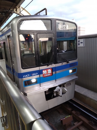 京急蒲田駅から穴守稲荷駅の乗車記録(乗りつぶし)写真