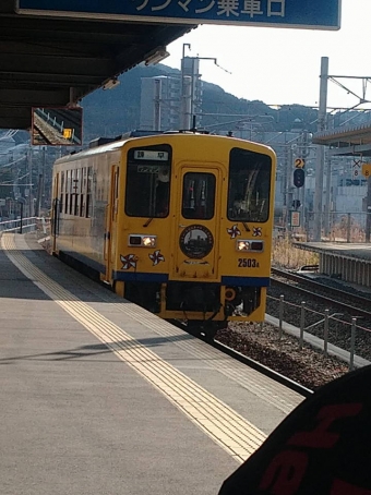 諫早駅から島原港駅の乗車記録(乗りつぶし)写真