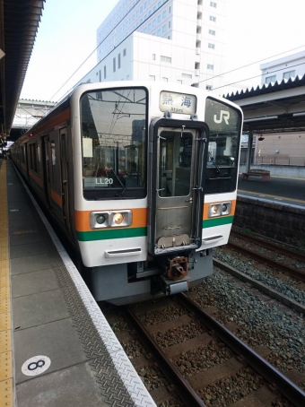 豊橋駅から新所原駅の乗車記録(乗りつぶし)写真