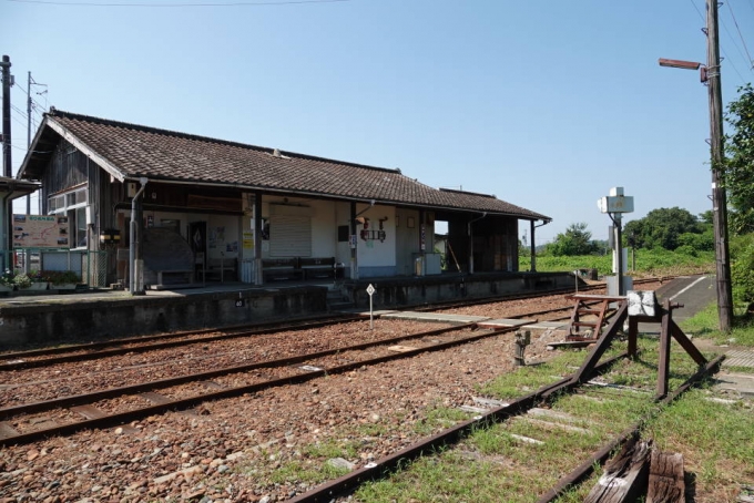 鉄道乗車記録の写真:駅舎・駅施設、様子(8)        「駅舎」