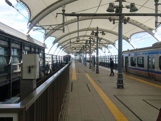 鉄道乗車記録の写真:駅舎・駅施設、様子(3)        