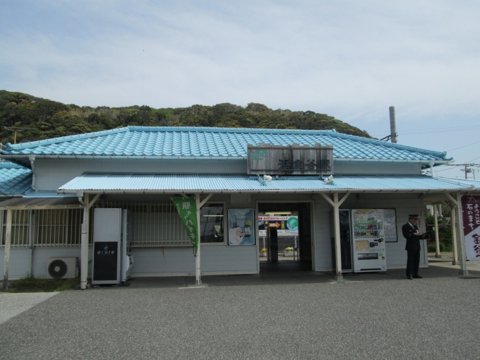 鉄道乗車記録の写真:駅舎・駅施設、様子(4)        「のこぎり山」