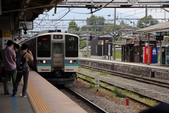 鉄道乗車記録の写真:列車・車両の様子(未乗車)(15)        「436M 高尾行」