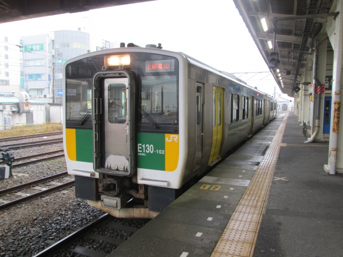 鉄道乗車記録の写真:乗車した列車(外観)(3)        「久留里線　上総亀山行き」